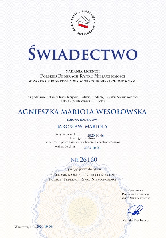 licencja-posrednika-Agnieszka-Wesolowska-26160